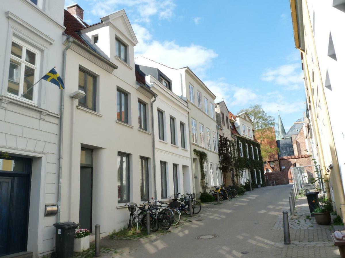 Ferienwohnung Zum Burgtor Lübeck Dış mekan fotoğraf