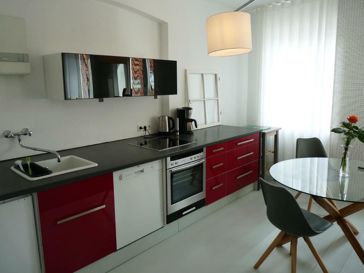 Ferienwohnung Zum Burgtor Lübeck Dış mekan fotoğraf