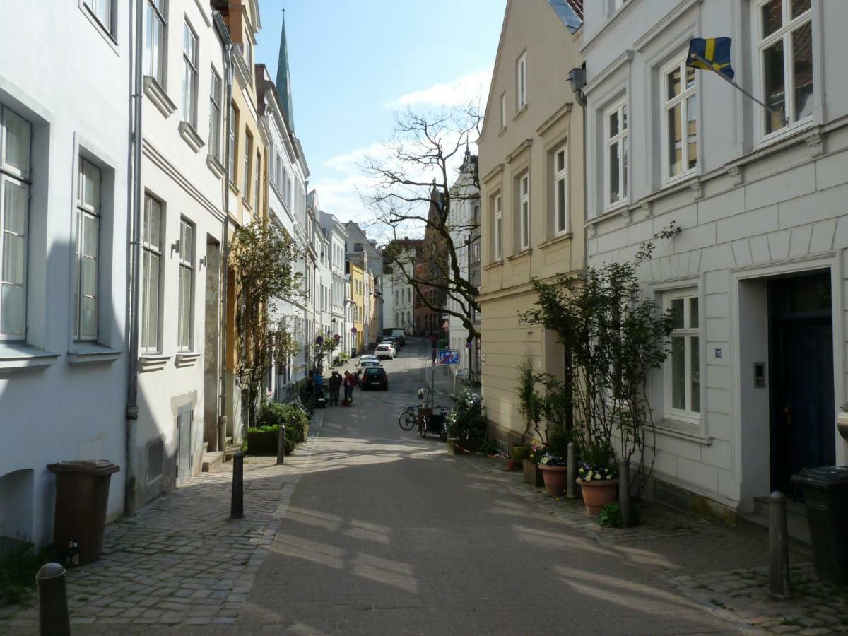 Ferienwohnung Zum Burgtor Lübeck Dış mekan fotoğraf